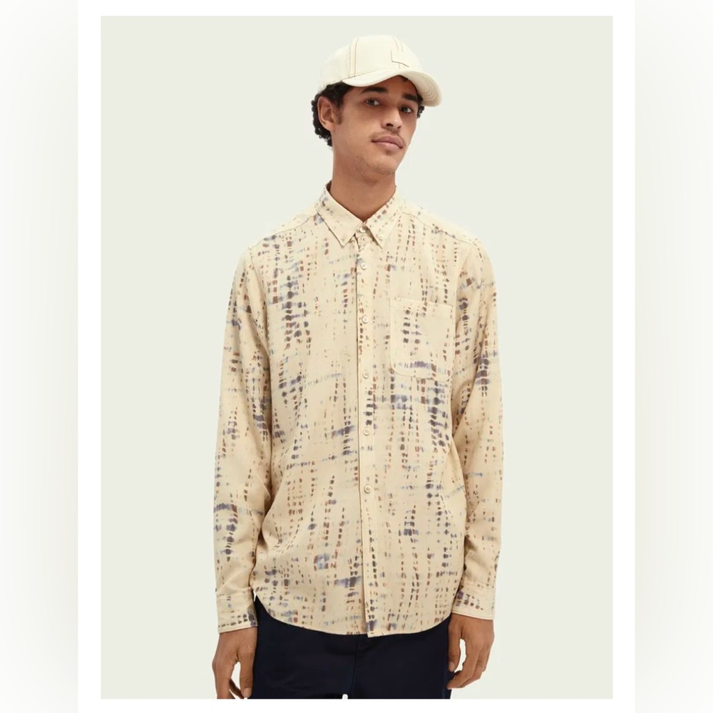SCOTCH & SODA | Printed Relaxed-Fit TENCELT™ Shirt✨
